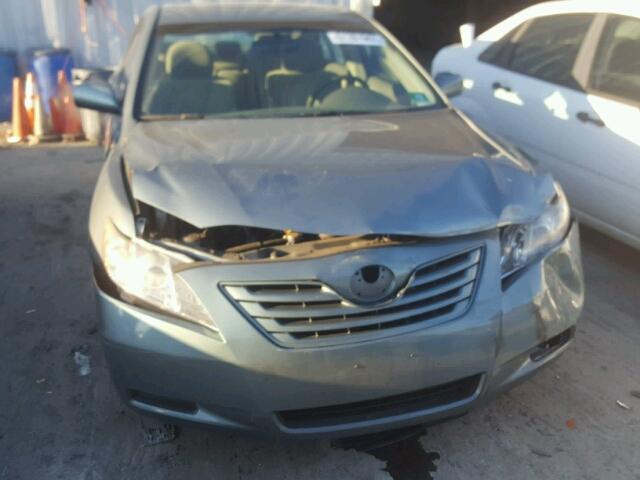 4T1BE46K27U642972 - 2007 TOYOTA CAMRY NEW TEAL photo 9