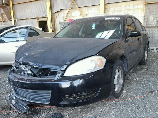 2G1WB58K181277126 - 2008 CHEVROLET IMPALA LS BLACK photo 2