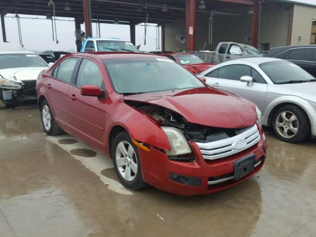 3FAFP07166R194634 - 2006 FORD FUSION SE RED photo 1