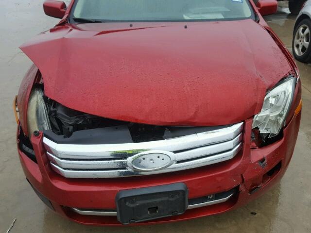 3FAFP07166R194634 - 2006 FORD FUSION SE RED photo 7