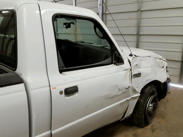 1FTKR1AD3BPB21749 - 2011 FORD RANGER WHITE photo 9