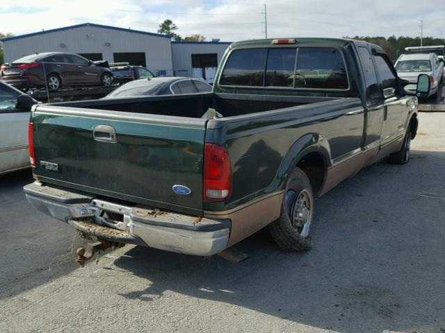 1FTNX20F6YEE13461 - 2000 FORD F250 SUPER GREEN photo 4