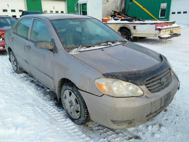 2T1BR32E13C705702 - 2003 TOYOTA COROLLA CE BEIGE photo 1