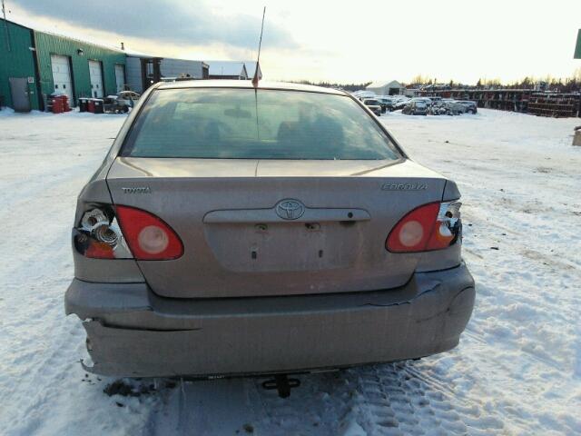 2T1BR32E13C705702 - 2003 TOYOTA COROLLA CE BEIGE photo 9