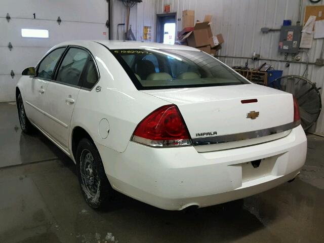 2G1WS55RX79319763 - 2007 CHEVROLET IMPALA POL WHITE photo 3