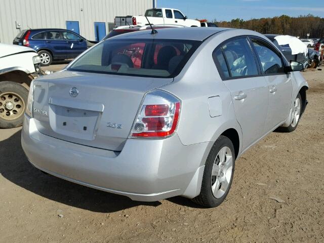 3N1AB61E77L619111 - 2007 NISSAN SENTRA 2.0 SILVER photo 4