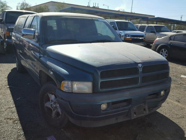 3B7HC13Y6VG796029 - 1997 DODGE RAM 1500 GREEN photo 1