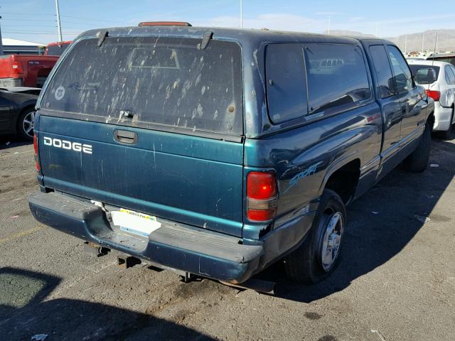 3B7HC13Y6VG796029 - 1997 DODGE RAM 1500 GREEN photo 4