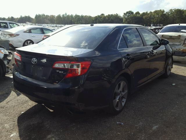 4T1BF1FK9CU173840 - 2012 TOYOTA CAMRY BASE BLACK photo 4