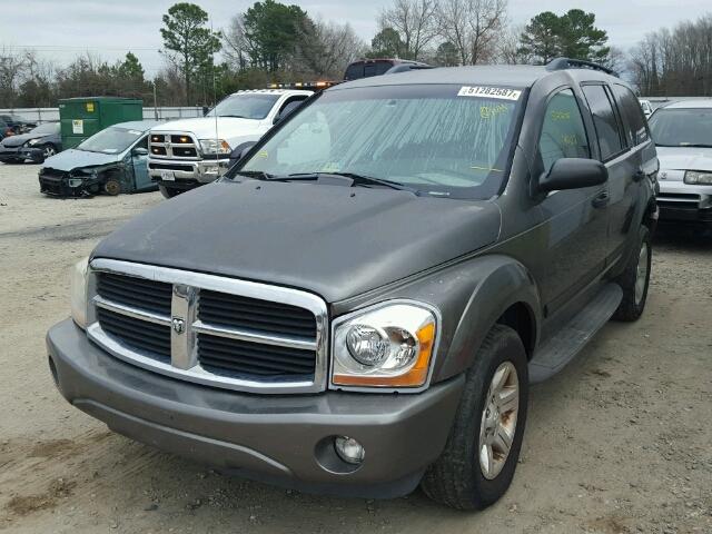 1D4HB38N55F600700 - 2005 DODGE DURANGO ST GRAY photo 2