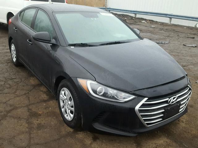 5NPD74LF8HH105033 - 2017 HYUNDAI ELANTRA SE BLACK photo 1