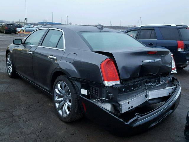 2C3CCAEG2HH570013 - 2017 CHRYSLER 300C GRAY photo 3