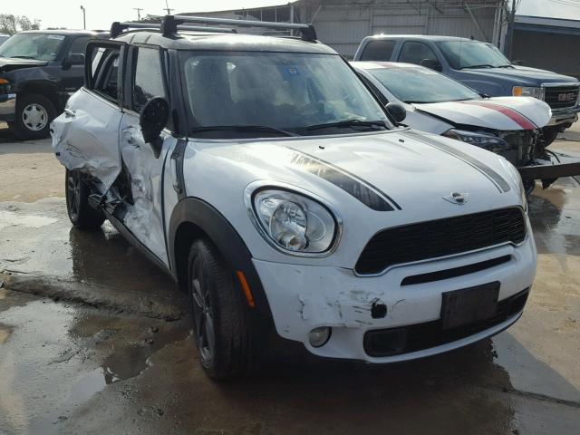 WMWZC3C53DWP22103 - 2013 MINI COOPER S C WHITE photo 1