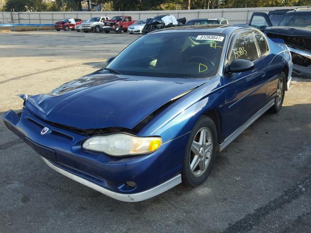 2G1WZ121149205648 - 2004 CHEVROLET MONTE CARL BLUE photo 2