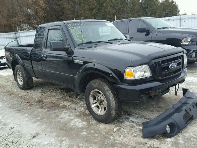 1FTKR4EE0APA45586 - 2010 FORD RANGER SUP BLACK photo 1