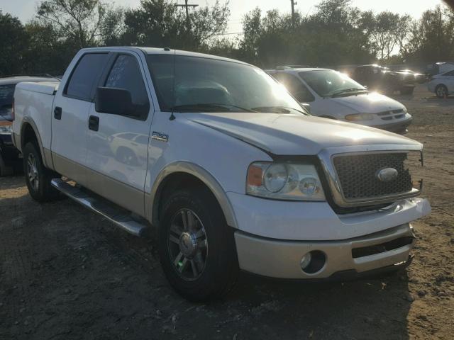 1FTPW12V47KD46241 - 2007 FORD F150 SUPER WHITE photo 1