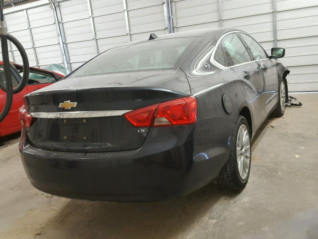 2G11Y5SL9E9174852 - 2014 CHEVROLET IMPALA LS BLACK photo 4