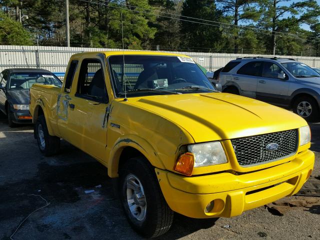 1FTYR44U62PA65698 - 2002 FORD RANGER SUP YELLOW photo 1