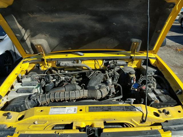 1FTYR44U62PA65698 - 2002 FORD RANGER SUP YELLOW photo 7