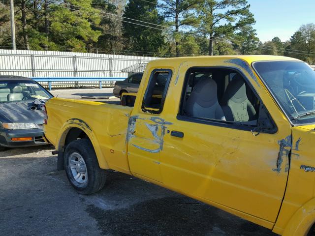 1FTYR44U62PA65698 - 2002 FORD RANGER SUP YELLOW photo 9