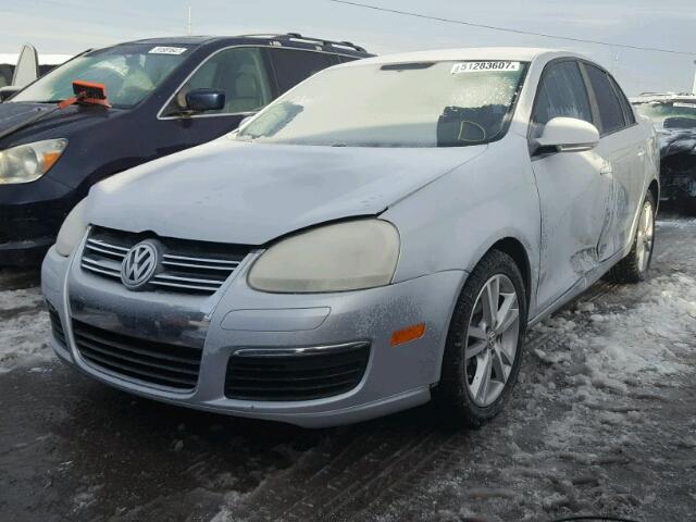 3VWPF81K66M824969 - 2006 VOLKSWAGEN JETTA VALU SILVER photo 2