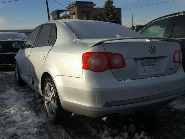 3VWPF81K66M824969 - 2006 VOLKSWAGEN JETTA VALU SILVER photo 3