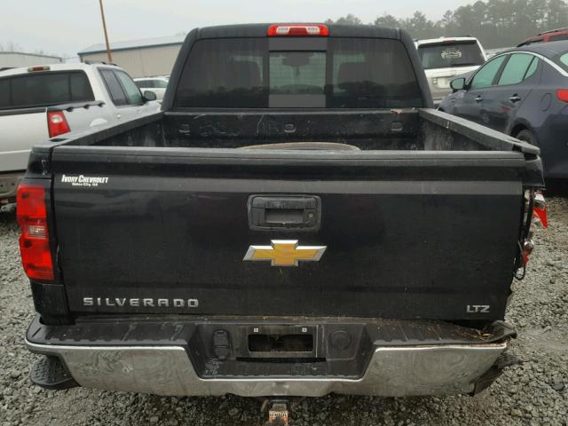 3GCUKSEC2FG396897 - 2015 CHEVROLET SILVERADO BLACK photo 9