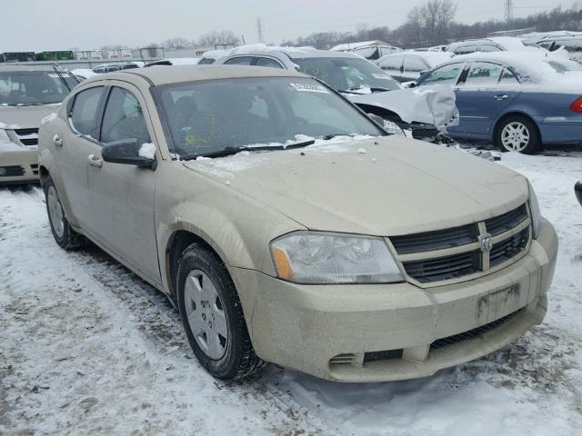 1B3CC4FBXAN161353 - 2010 DODGE AVENGER SX GOLD photo 1