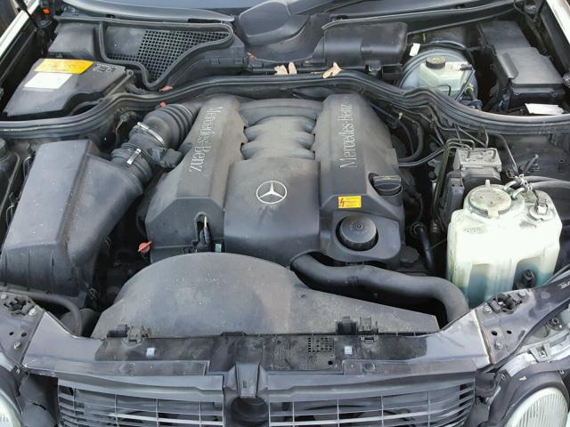 WDBJF65F2WA645138 - 1998 MERCEDES-BENZ E 320 BLACK photo 7