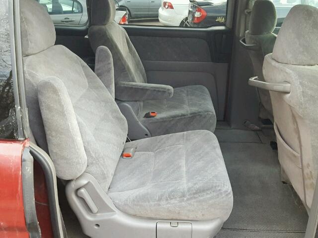 5FNRL186X3B053520 - 2003 HONDA ODYSSEY EX RED photo 6