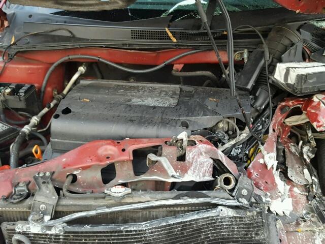 5FNRL186X3B053520 - 2003 HONDA ODYSSEY EX RED photo 7