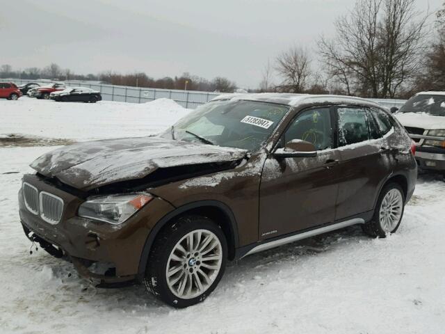 WBAVL1C56DVR91799 - 2013 BMW X1 XDRIVE2 BROWN photo 2