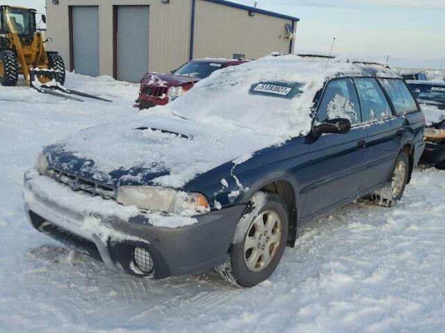 4S3BG6859W7623575 - 1998 SUBARU LEGACY 30T GREEN photo 2