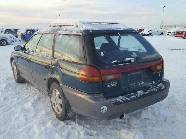 4S3BG6859W7623575 - 1998 SUBARU LEGACY 30T GREEN photo 3