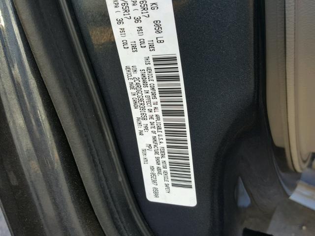 2C4RDGCG9ER391658 - 2014 DODGE GRAND CARA BLUE photo 10