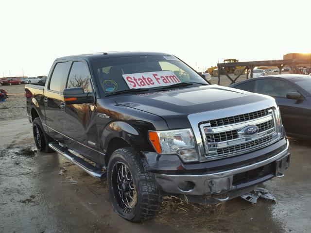 1FTFW1ETXDFA16226 - 2013 FORD F150 SUPER BLACK photo 1