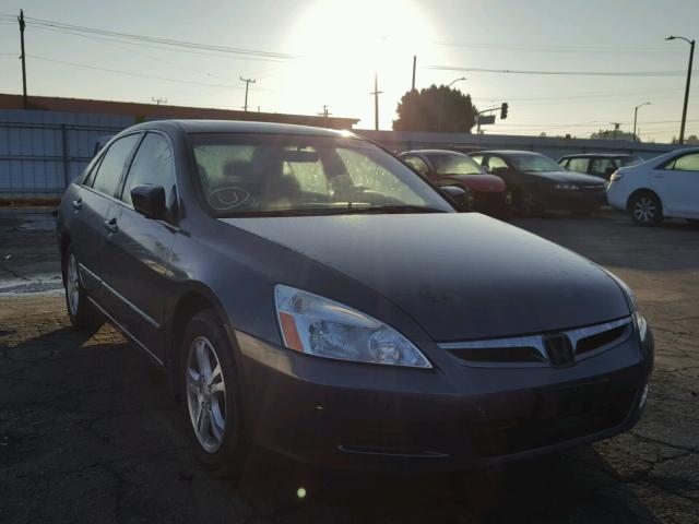 1HGCM56747A009678 - 2007 HONDA ACCORD EX CHARCOAL photo 1