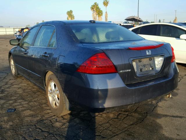 1HGCM56747A009678 - 2007 HONDA ACCORD EX CHARCOAL photo 3