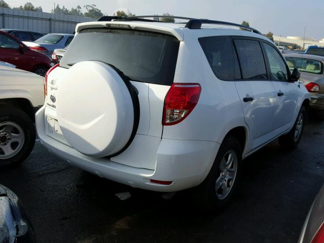 JTMZD33V365031162 - 2006 TOYOTA RAV4 WHITE photo 4