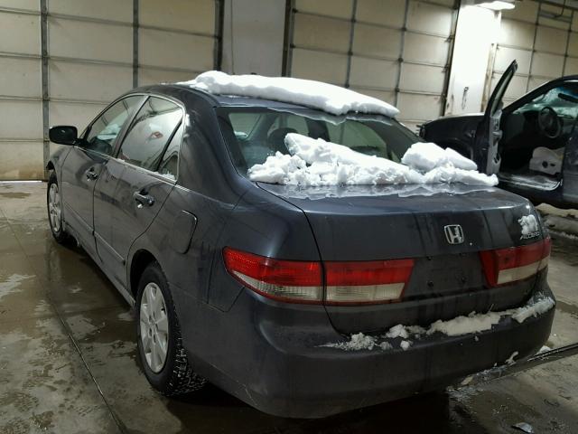 1HGCM56384A155283 - 2004 HONDA ACCORD LX GRAY photo 3