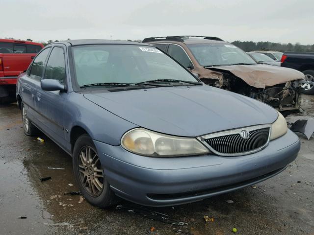 1MEFM66LXXK620595 - 1999 MERCURY MYSTIQUE L BLUE photo 1