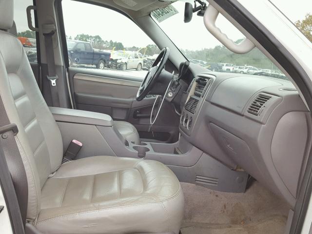 1FMZU63K34UC20223 - 2004 FORD EXPLORER X WHITE photo 5