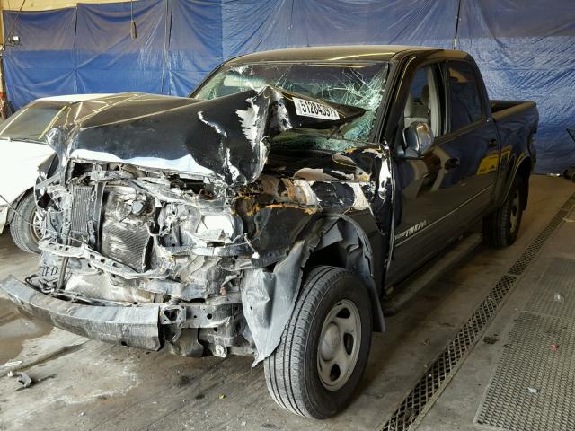 5TBET34176S532202 - 2006 TOYOTA TUNDRA DOU BLACK photo 2