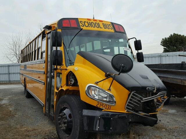 4UZABRDU5GCHH1055 - 2016 FREIGHTLINER CHASSIS B2 黄色 照片 1