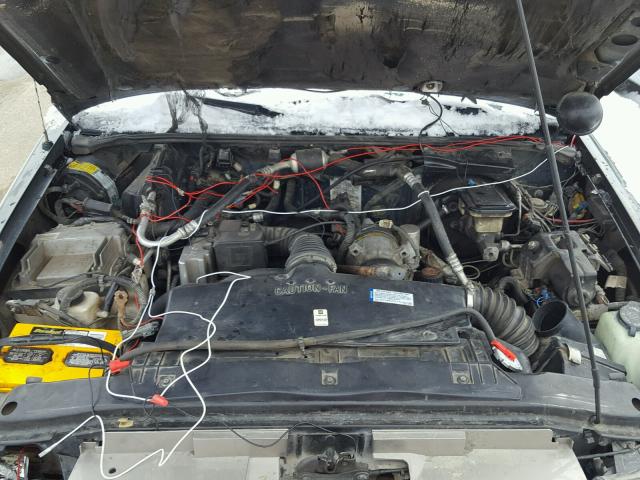 1GCCS194XV8167168 - 1997 CHEVROLET S TRUCK S1 BLACK photo 7