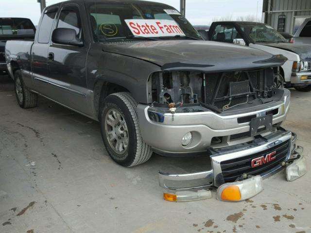 1GTEC19Z16Z259766 - 2006 GMC NEW SIERRA SILVER photo 1