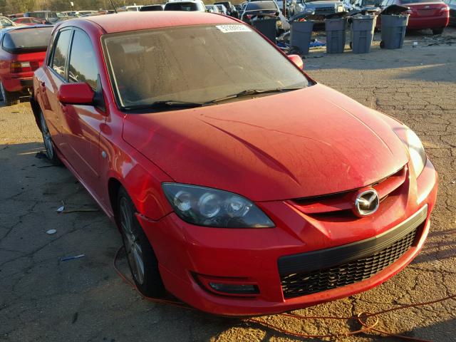 JM1BK34L281162839 - 2008 MAZDA SPEED 3 RED photo 1