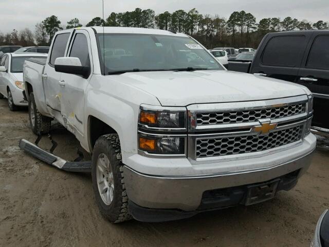 3GCUKREC8FG201765 - 2015 CHEVROLET SILVERADO WHITE photo 1