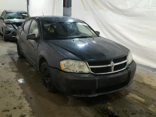 1B3LC56J88N252967 - 2008 DODGE AVENGER SX BLACK photo 1