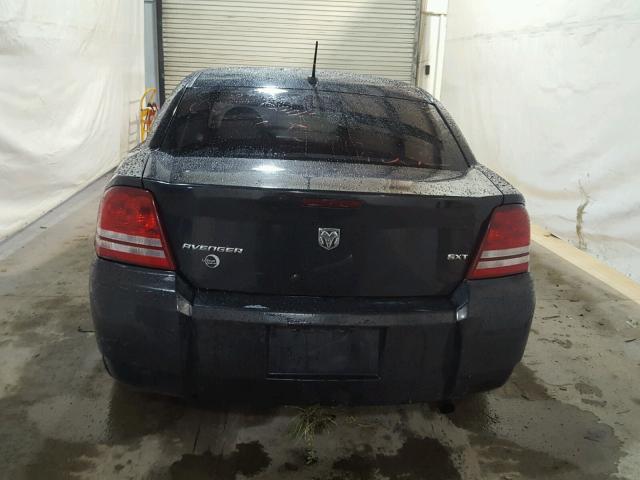 1B3LC56J88N252967 - 2008 DODGE AVENGER SX BLACK photo 9